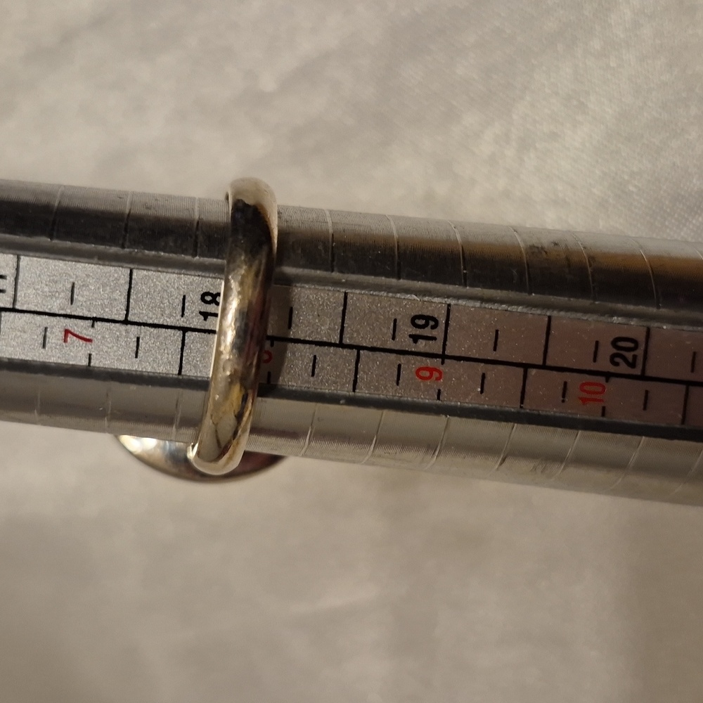 Sterling Silver Turquoise Infinity Ring - image 5